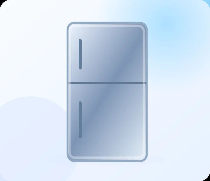 FrostCool Double Door Fridge
